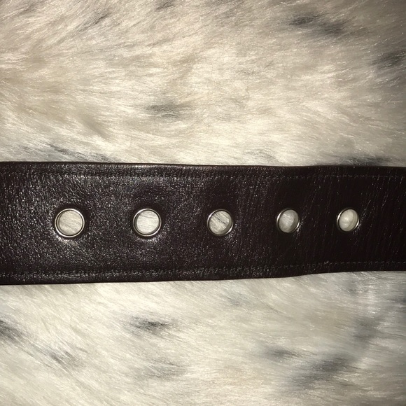 COACH SIGNATURE CANVAS & LEATHER BELT - Picture 3 of 6